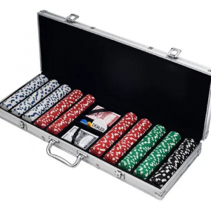 Maletín Aluminio Poker 500 fichas