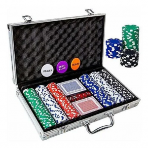 Maletín Aluminio Poker 300 Fichas